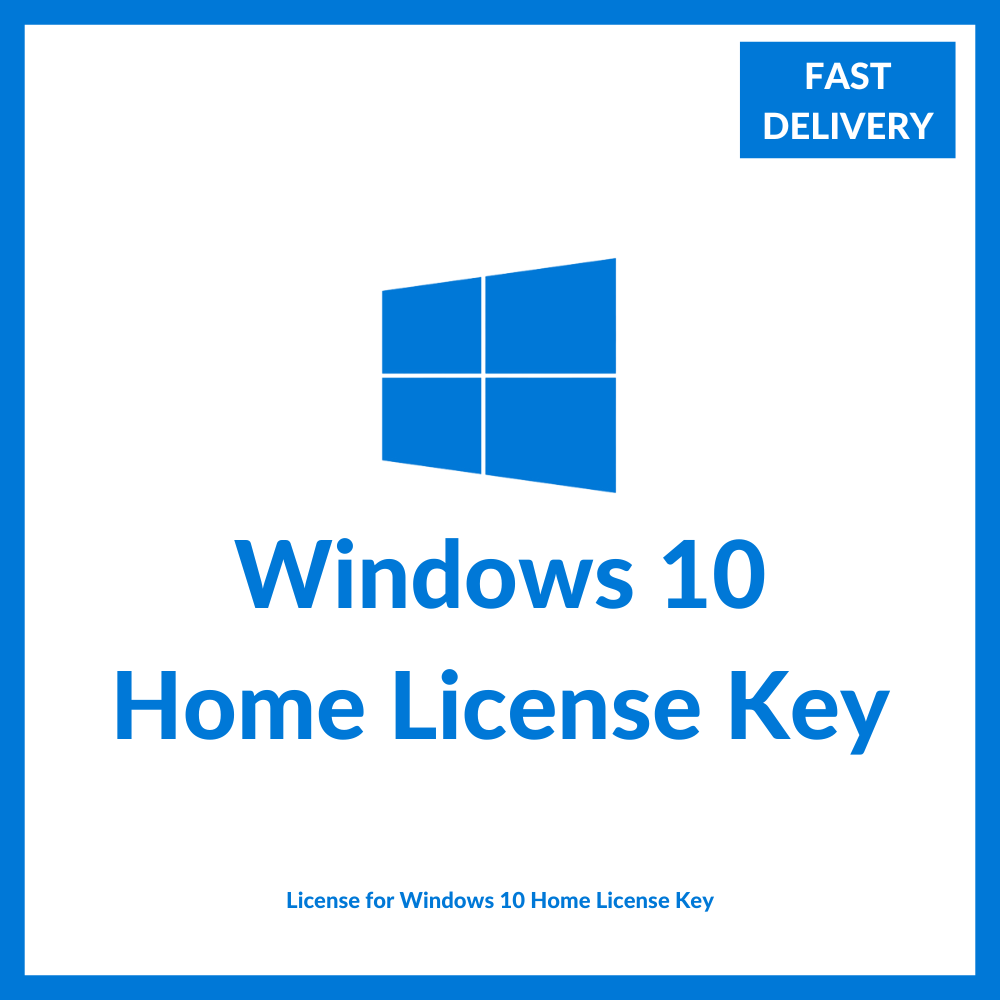 Windows 10 Home License Key  SOFTWELL